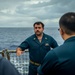 USS Hopper (DDG 70) Sailors Conduct Training in the Pacific Ocean