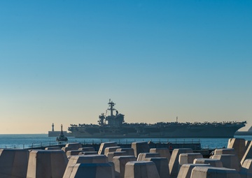 Carl Vinson Carrier Strike Group Arrives in Busan, Republic of Korea