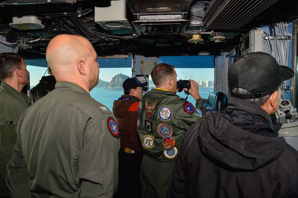 USS Carl Vinson (CVN 70) Visits Busan, Republic of Korea