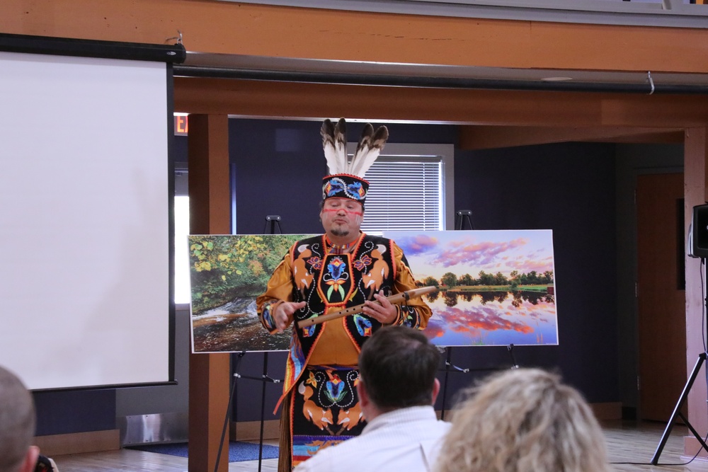 Fort McCoy holds Native American Heritage Month observance with special guest from Red Cliff Band of Lake Superior Chippewa