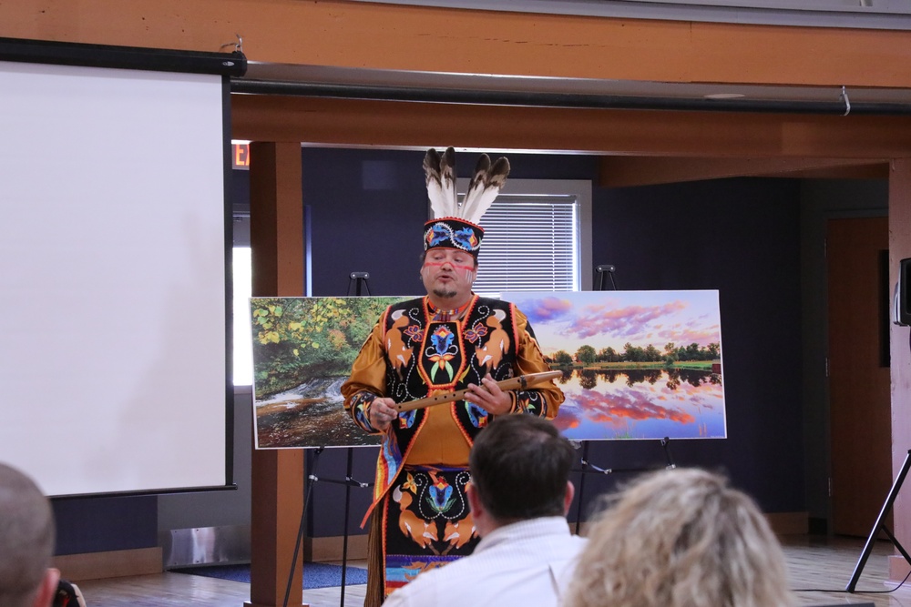 Fort McCoy holds Native American Heritage Month observance with special guest from Red Cliff Band of Lake Superior Chippewa