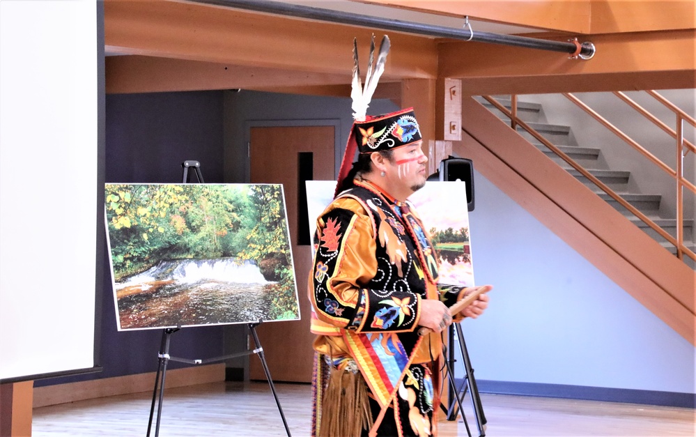 Fort McCoy holds Native American Heritage Month observance with special guest from Red Cliff Band of Lake Superior Chippewa