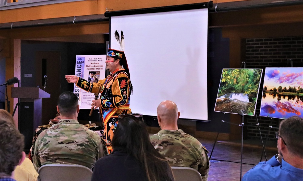 Fort McCoy holds Native American Heritage Month observance with special guest from Red Cliff Band of Lake Superior Chippewa