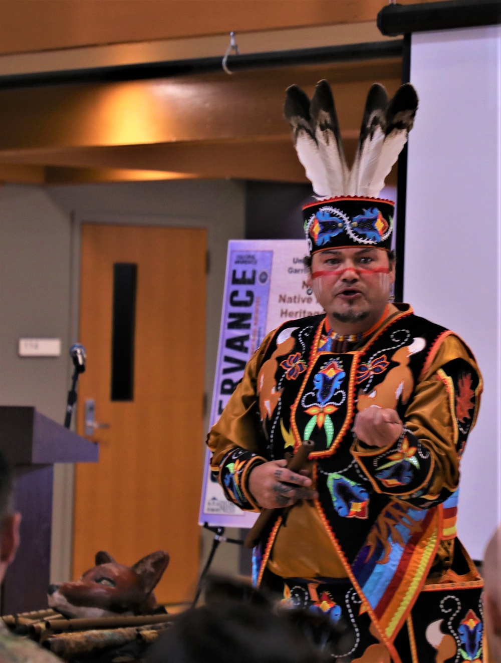 Fort McCoy holds Native American Heritage Month observance with special guest from Red Cliff Band of Lake Superior Chippewa