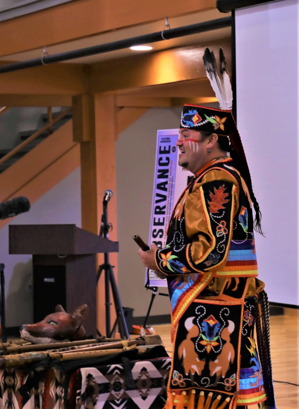 Fort McCoy holds Native American Heritage Month observance with special guest from Red Cliff Band of Lake Superior Chippewa