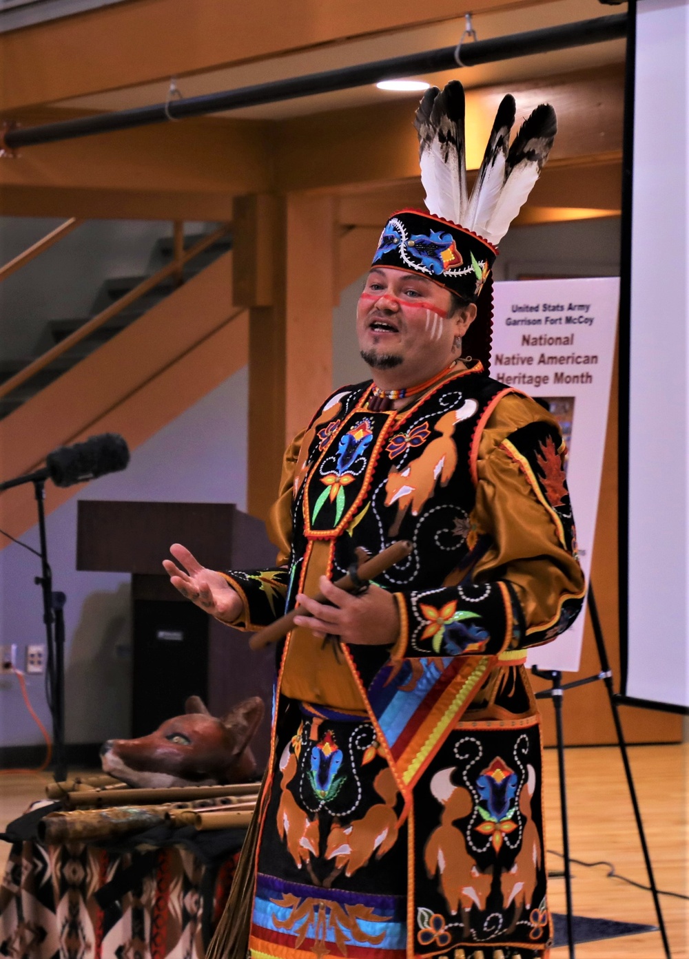 Fort McCoy holds Native American Heritage Month observance with special guest from Red Cliff Band of Lake Superior Chippewa