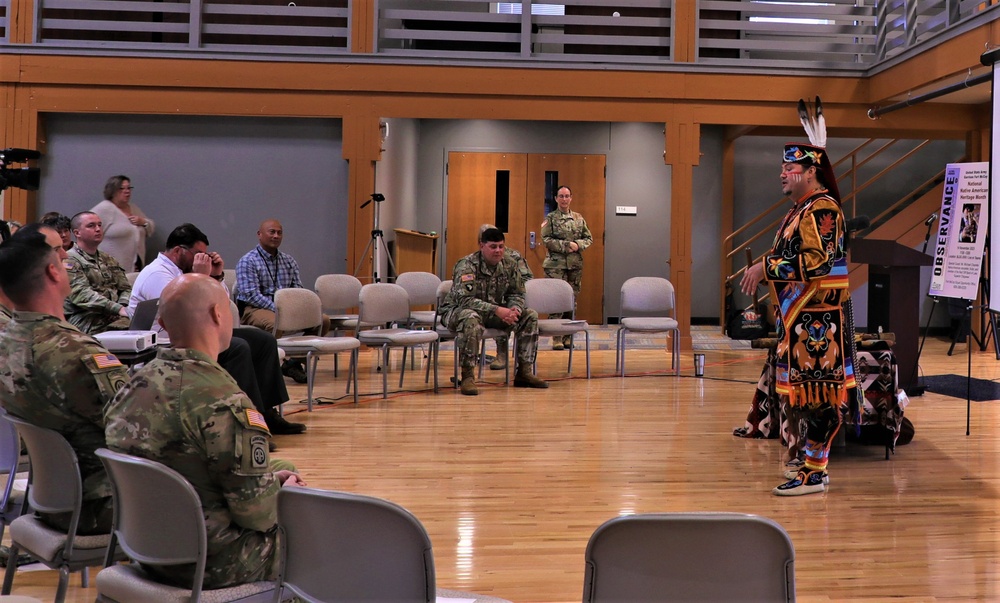 Fort McCoy holds Native American Heritage Month observance with special guest from Red Cliff Band of Lake Superior Chippewa