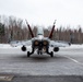 Freezing Winds 23: Towing F/A-18 Hornets in the snow