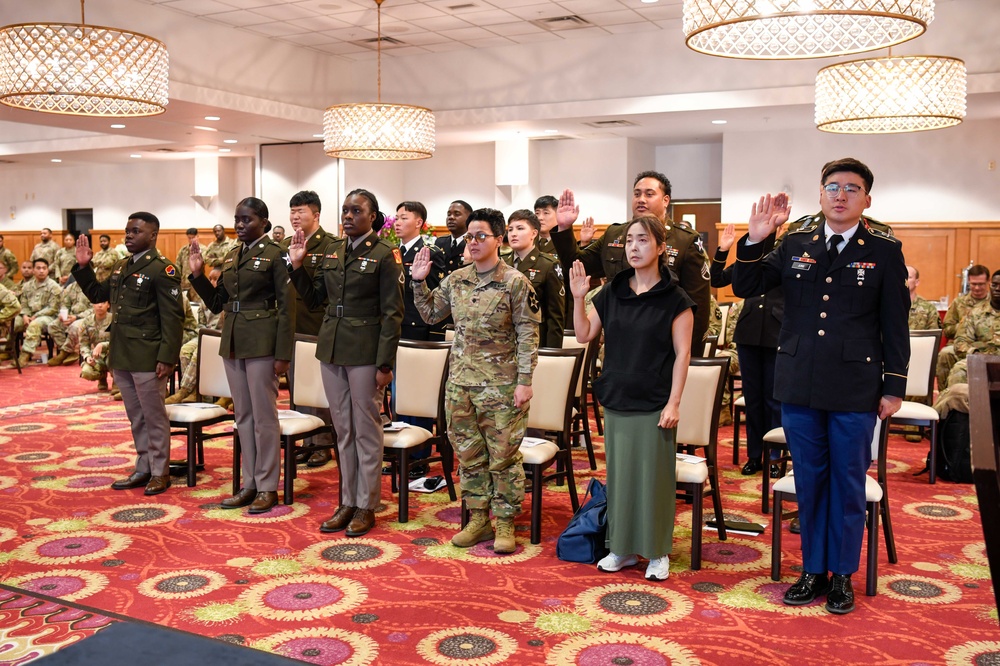 Sixteen Become American Citizens in the Land of the Morning Calm