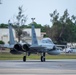 United in Strength: aircraft line the runway at Kadena Air Base