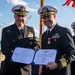 USS Rafael Peralta (DDG 115) Conducts Change of Command Ceremony