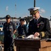 USS Rafael Peralta (DDG 115) Conducts Change of Command Ceremony