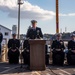 USS Rafael Peralta (DDG 115) Conducts Change of Command Ceremony