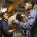 USS Carter Hall (LSD 50) Conducts Maintenance Repairs, Nov. 14, 2023