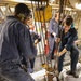 USS Carter Hall (LSD 50) Conducts Maintenance Repairs, Nov. 14, 2023