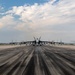 United in Strength: aircraft line the runway at Kadena Air Base