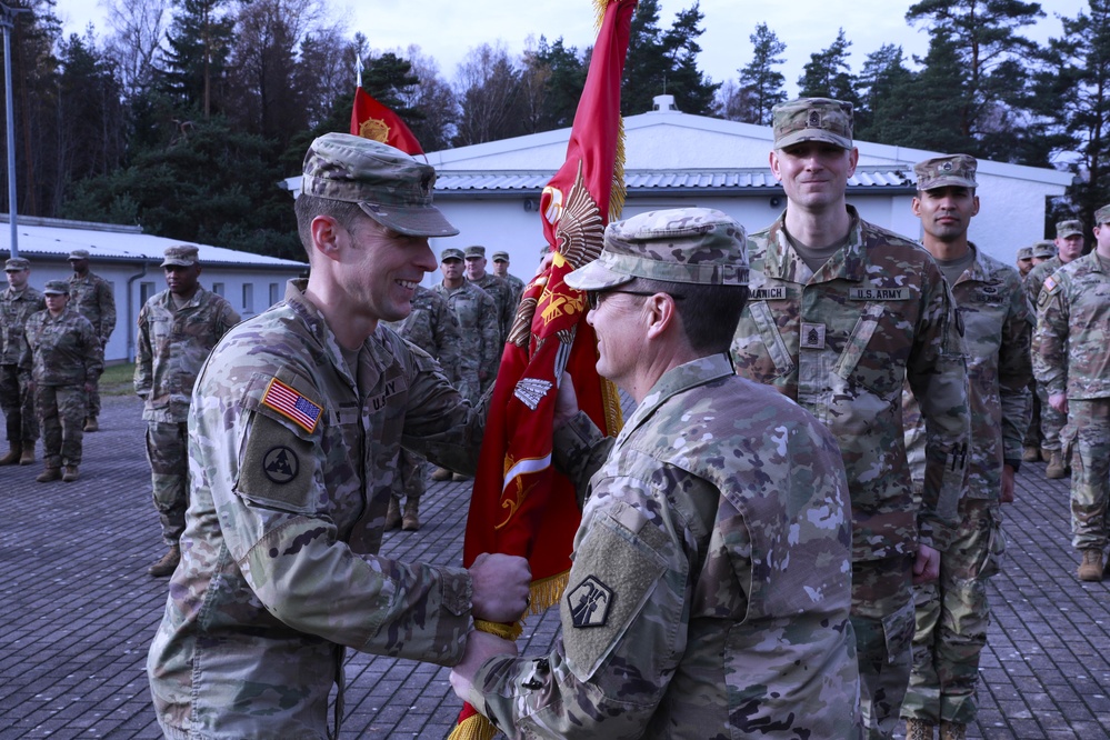 Foss takes command of the 729th Transportation Battalion
