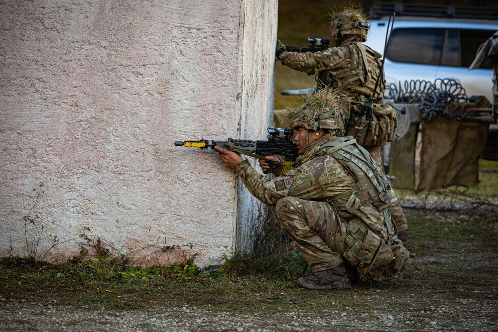 Dynamic Victory 23-3: British Cadets Engage Opposing Forces at JMRC