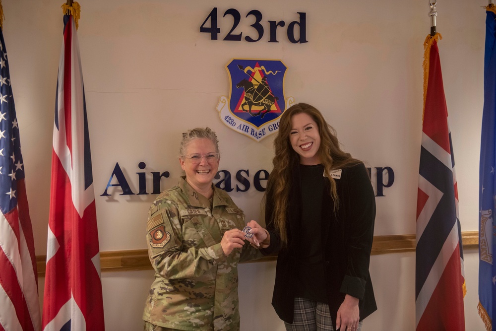 Third AF leadership visits 501st CSW