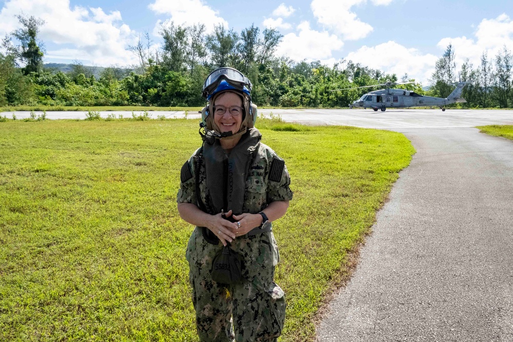 CNO and MCPON visit Guam