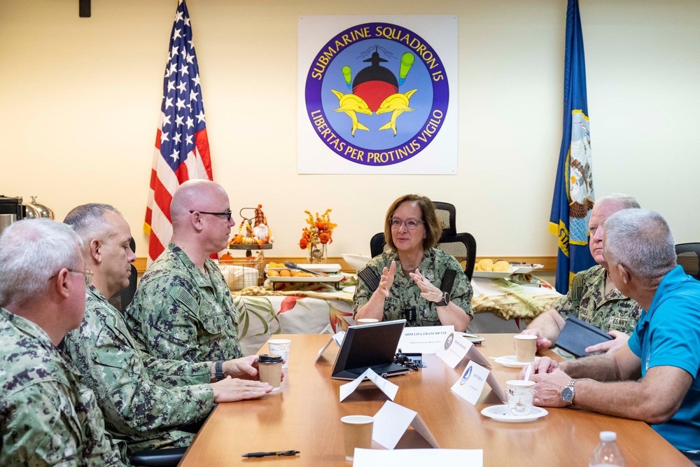 CNO and MCPON visit Guam