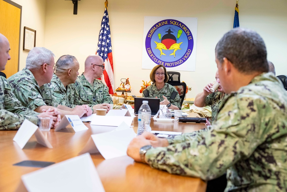 CNO and MCPON visit Guam