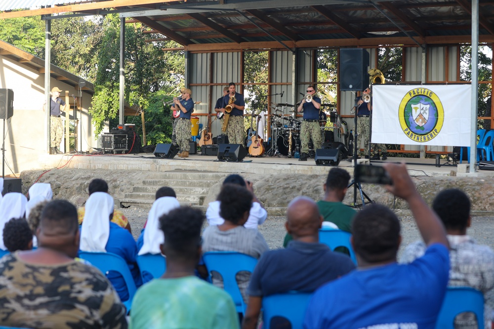 Pacific Partnership 2024-1: Band Concert