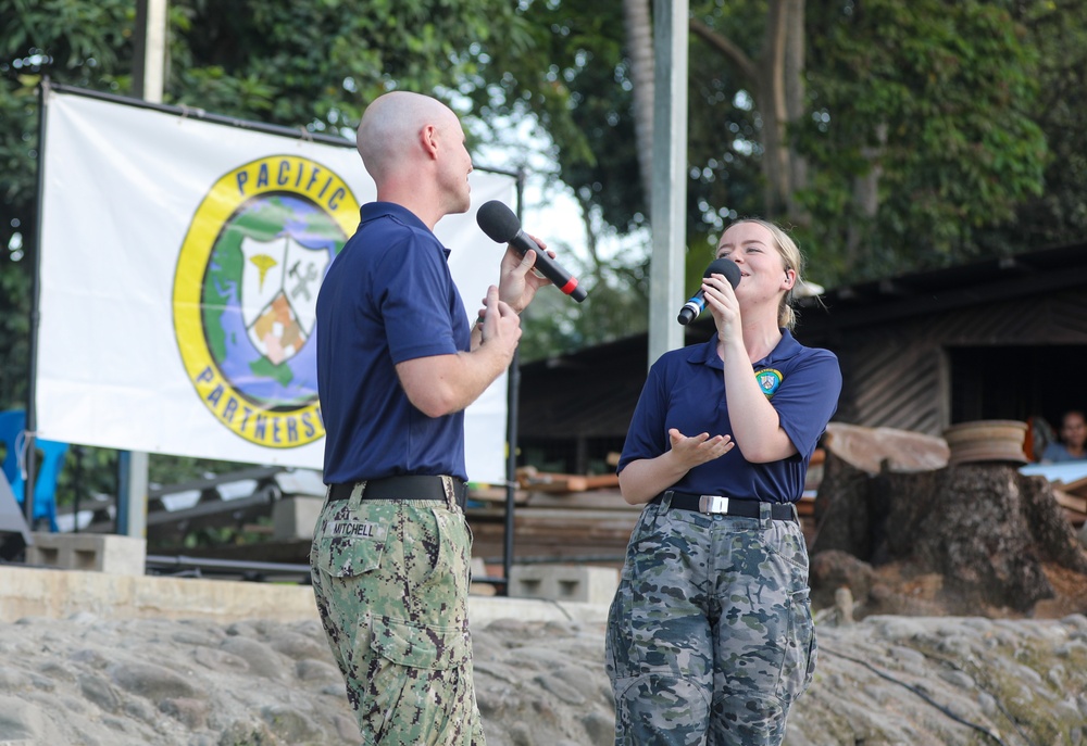 Pacific Partnership 2024-1: Band Concert