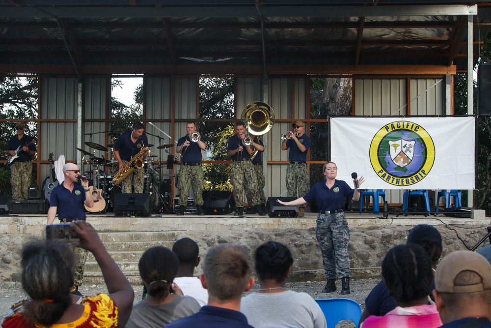 Pacific Partnership 2024-1: Band Concert