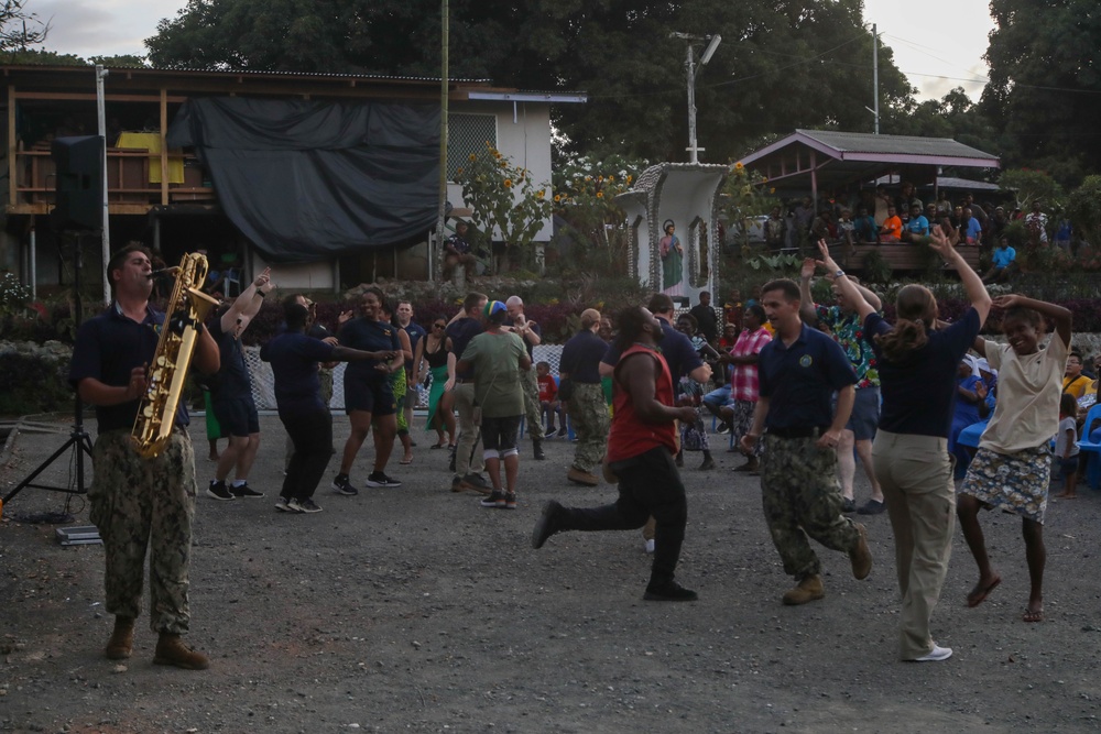 Pacific Partnership 2024-1: Band Concert