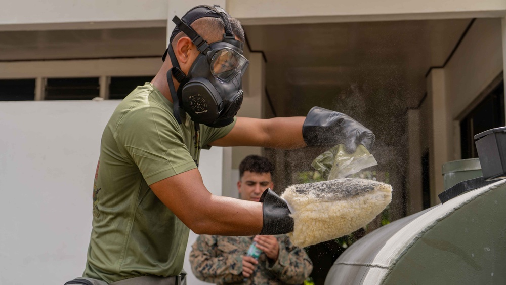 KAMANDAG 7: MRF-SEA, PMC practical application of NATO marking and decontamination procedures