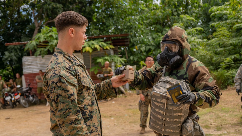 KAMANDAG 7: MRF-SEA, PMC practical application of NATO marking and decontamination procedures
