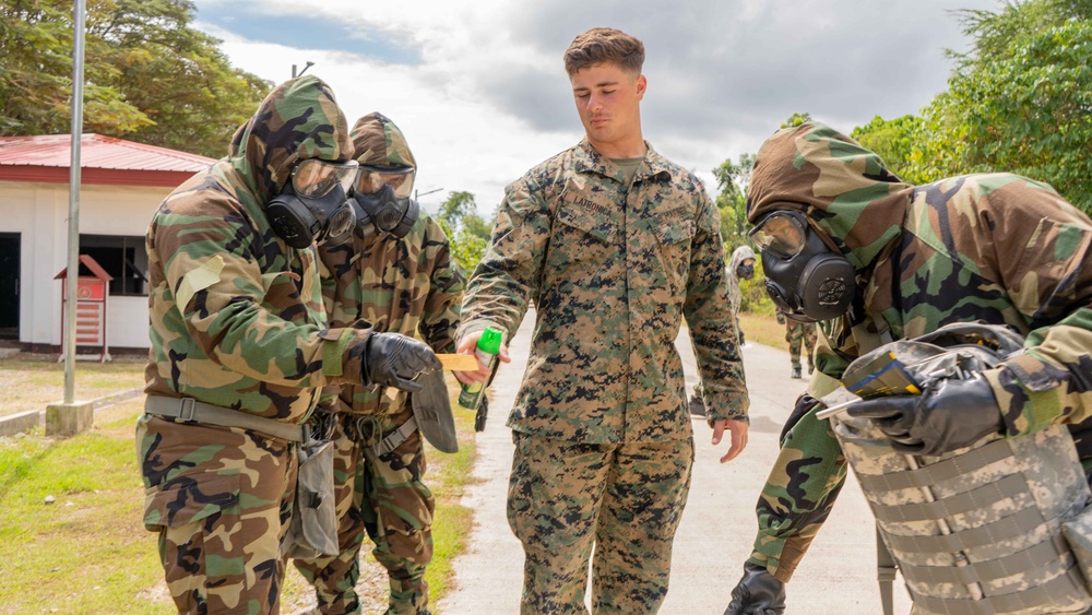 KAMANDAG 7: MRF-SEA, PMC practical application of NATO marking and decontamination procedures