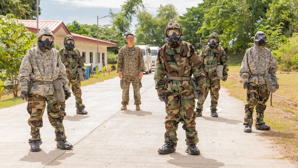 KAMANDAG 7: MRF-SEA, PMC practical application of NATO marking and decontamination procedures