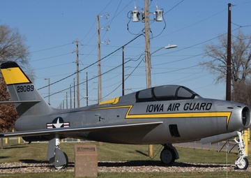 Iowa ANG commemorates Aviation History month part 2: Republic F-84F Thunderstreak