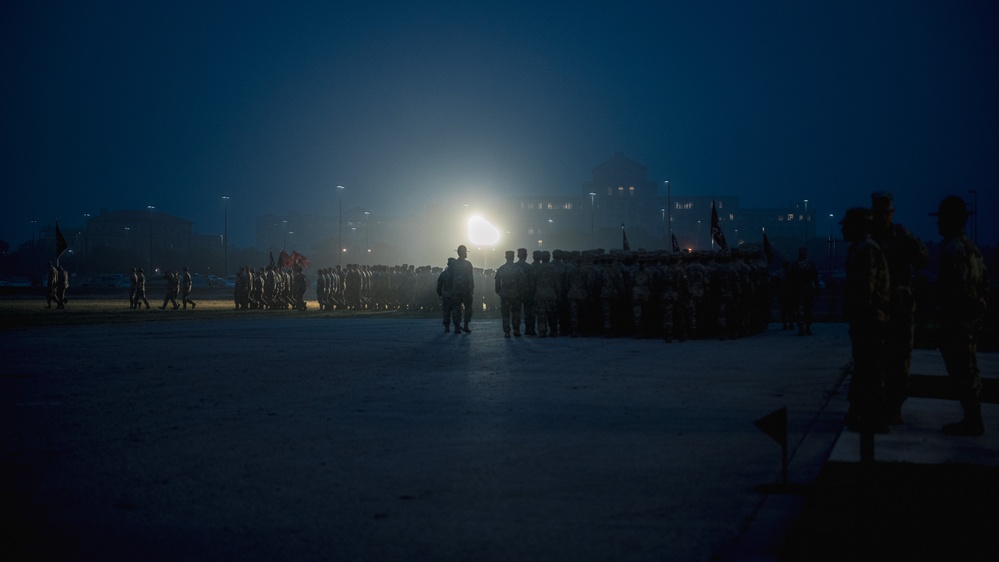 MEDCOE Change of Command Practice