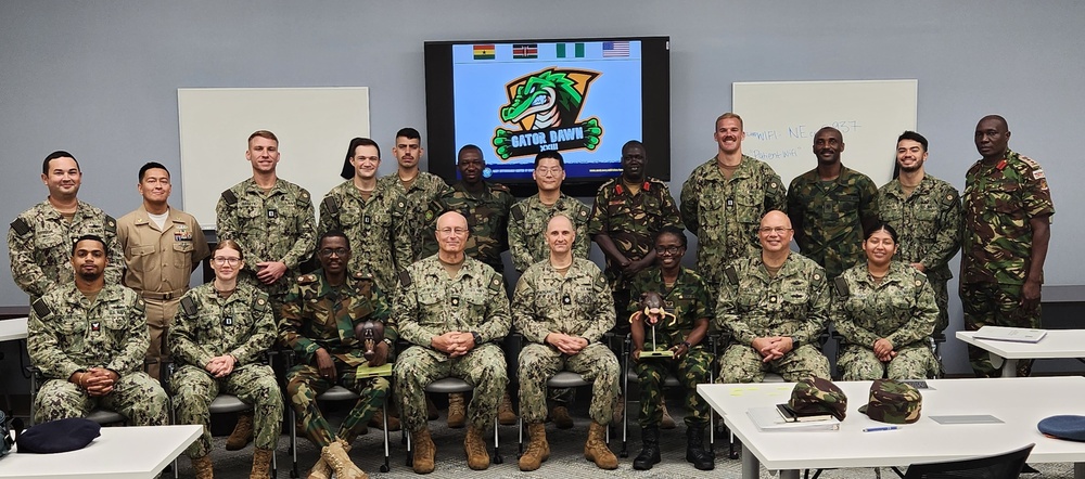 First Ever Gator Dawn Field Exchange Spotlights Navy Partnerships with African Militaries