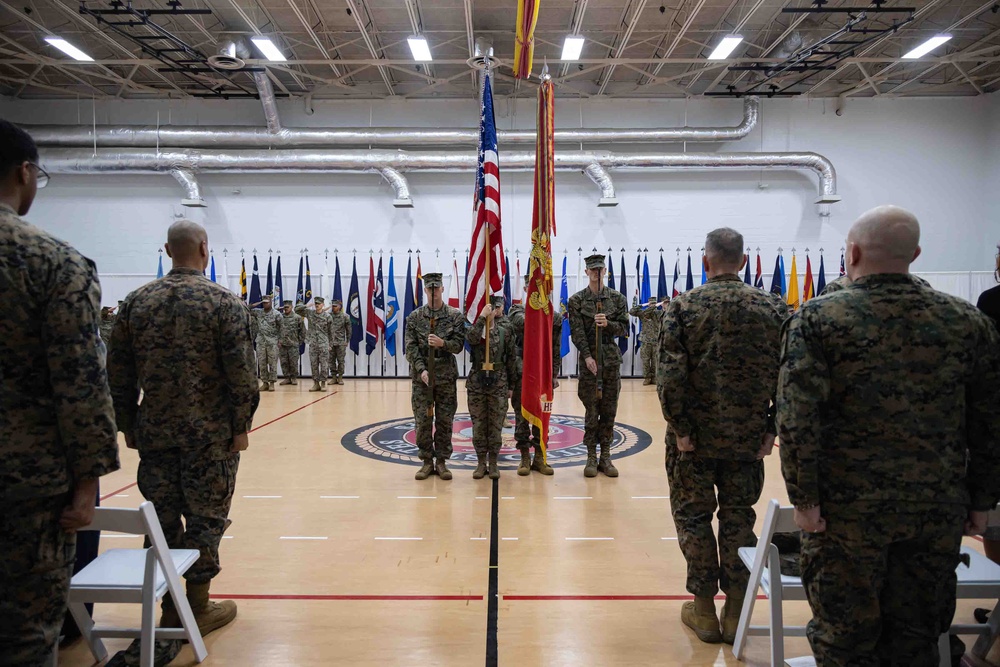 MARFORCOM Headquarters and Service Battalion Relief and Appointment Ceremony