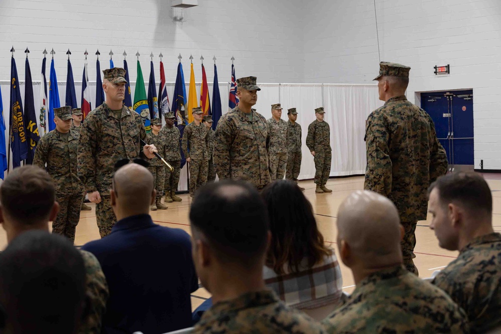 MARFORCOM Headquarters and Service Battalion Relief and Appointment Ceremony