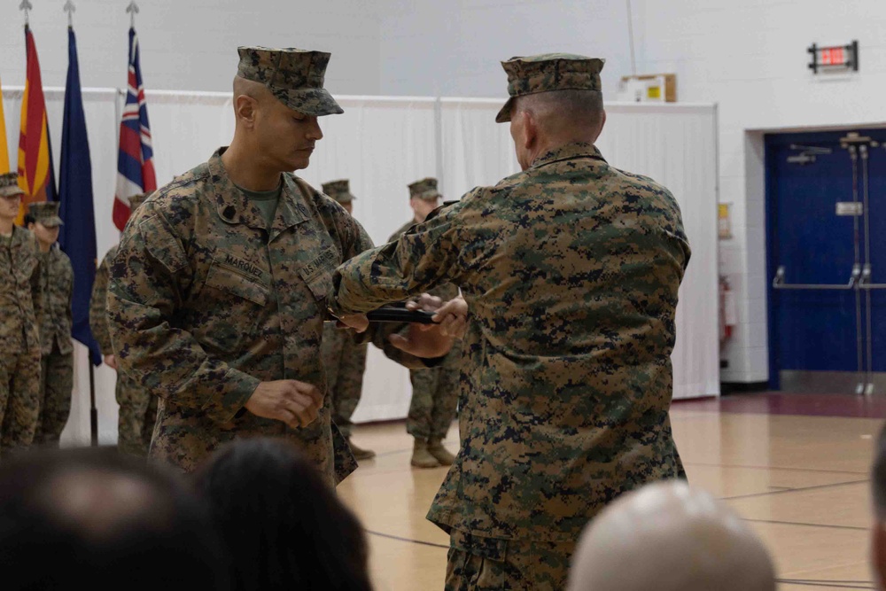 MARFORCOM Headquarters and Service Battalion Relief and Appointment Ceremony