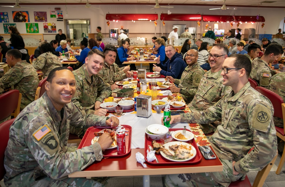 Thanksgiving at the Curry DFAC
