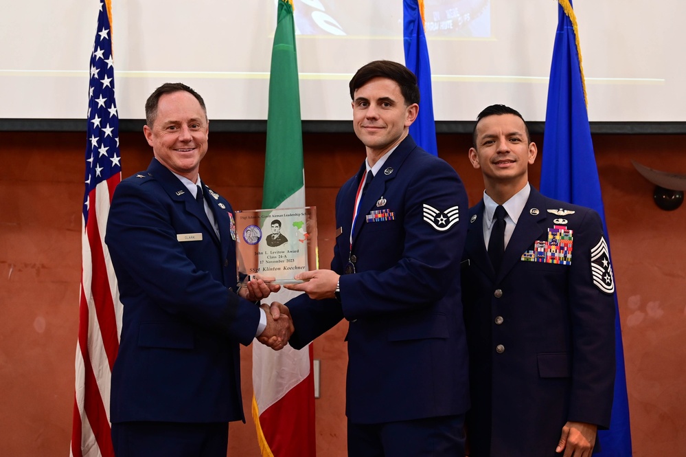 ALS 24-A graduation at Aviano Air Base