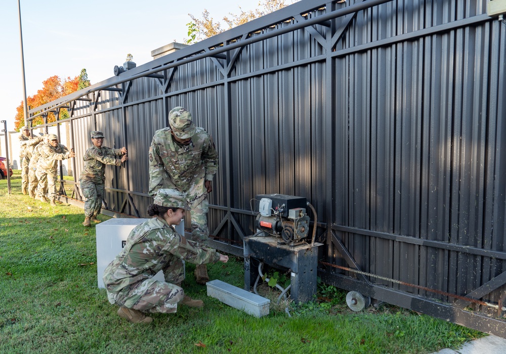 AFMAO trains on gate security