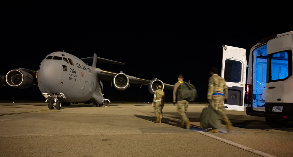 Behind the equipment; AFE keeps Dover tails ready for take-off Behind the equipment; AFE keeps Dover tails ready for take-off