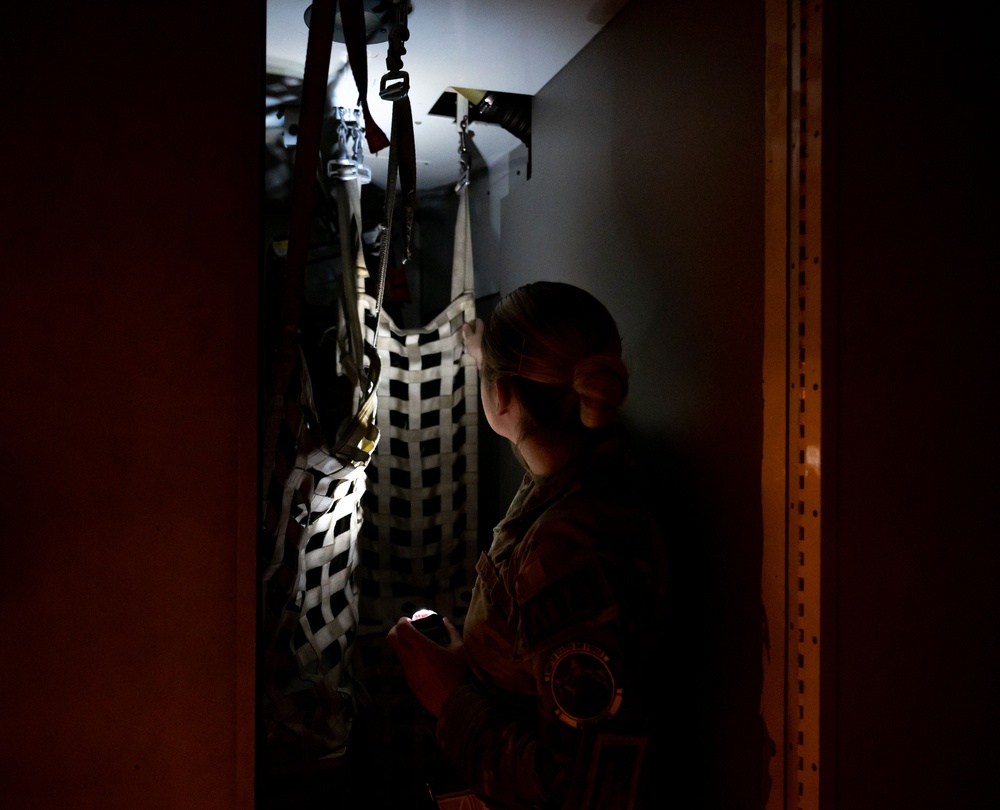 Behind the equipment; AFE keeps Dover tails ready for take-off Behind the equipment; AFE keeps Dover tails ready for take-off