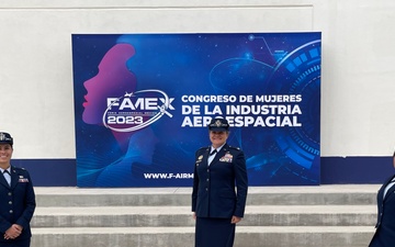 Reservist attends Mexico Aerospace Fair as sole NCO panelist on Women, Peace and Security conference