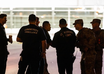 Nevada Guard revs support during Formula 1 Las Vegas Grand Prix