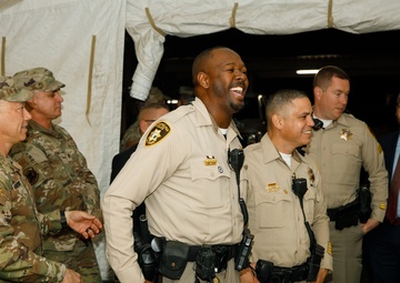 Nevada Guard revs support during Formula 1 Las Vegas Grand Prix