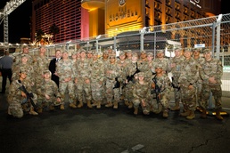 Nevada Guard revs support during Formula 1 Las Vegas Grand Prix