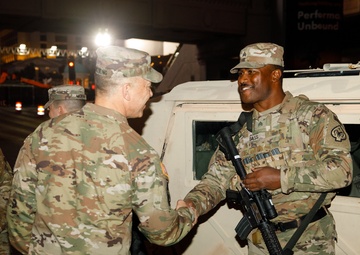 Nevada Guard revs support during Formula 1 Las Vegas Grand Prix